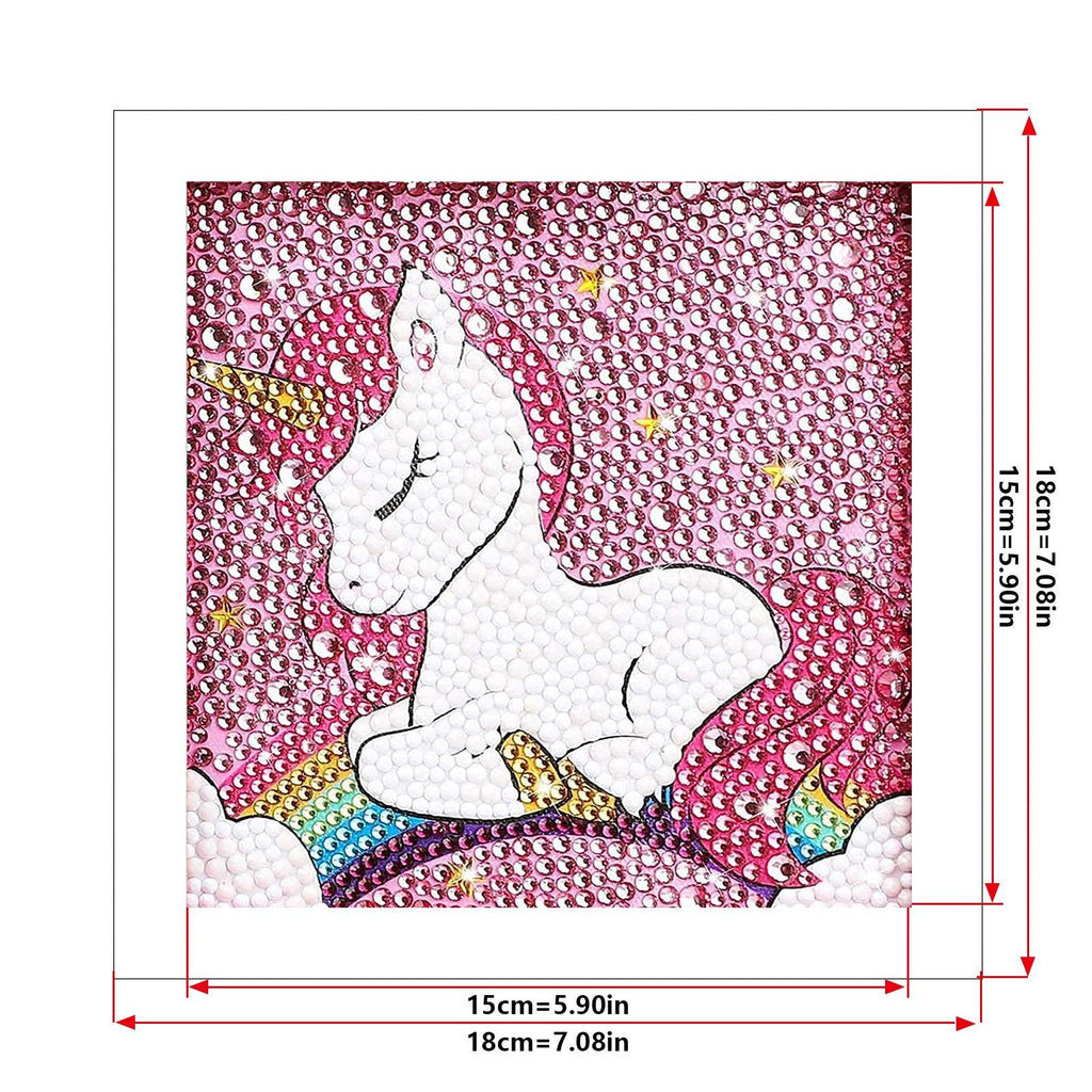 Crystal Rhinestone Full Diamond Painting - Unicorn - Hibah-Diamond?painting art studio
