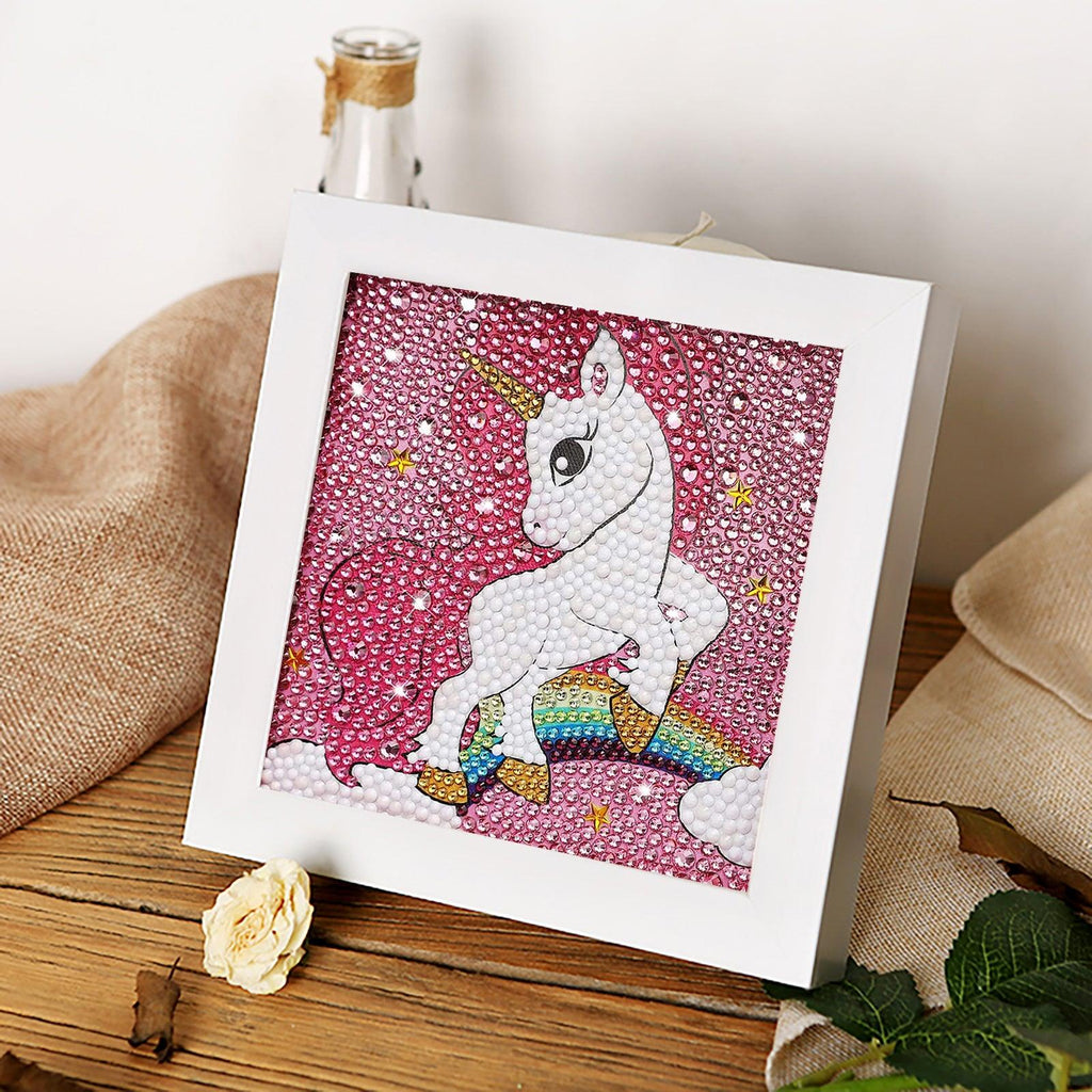 Crystal Rhinestone Full Diamond Painting - unicorn - Hibah-Diamond?painting art studio
