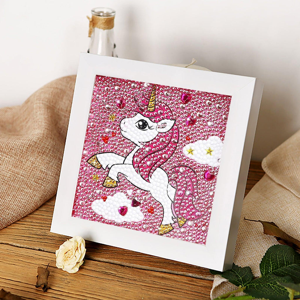Crystal Rhinestone Full Diamond Painting - unicorn - Hibah-Diamond?painting art studio