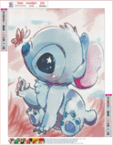 Full Diamond Painting kit - Stitch