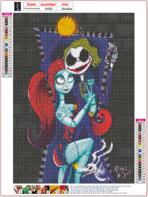 Full Diamond Painting kit - The Nightmare Before Christmas