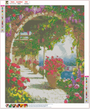 Full Diamond Painting kit - Bellagio Village