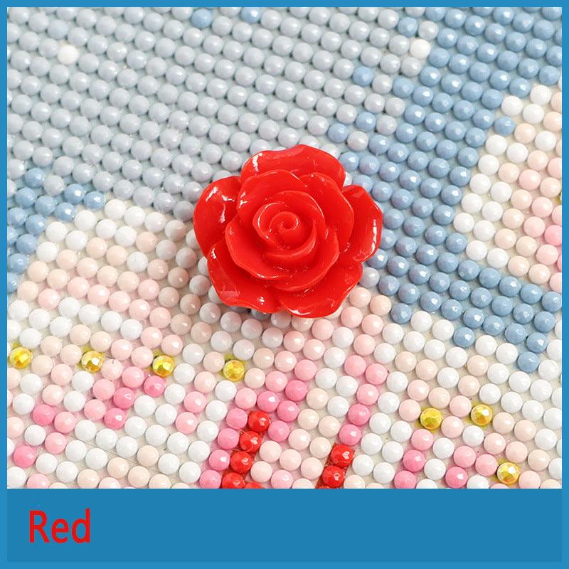 Diamond Drawing Flower Locator