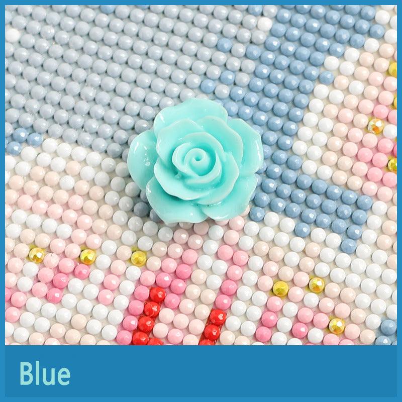 Diamond Drawing Flower Locator