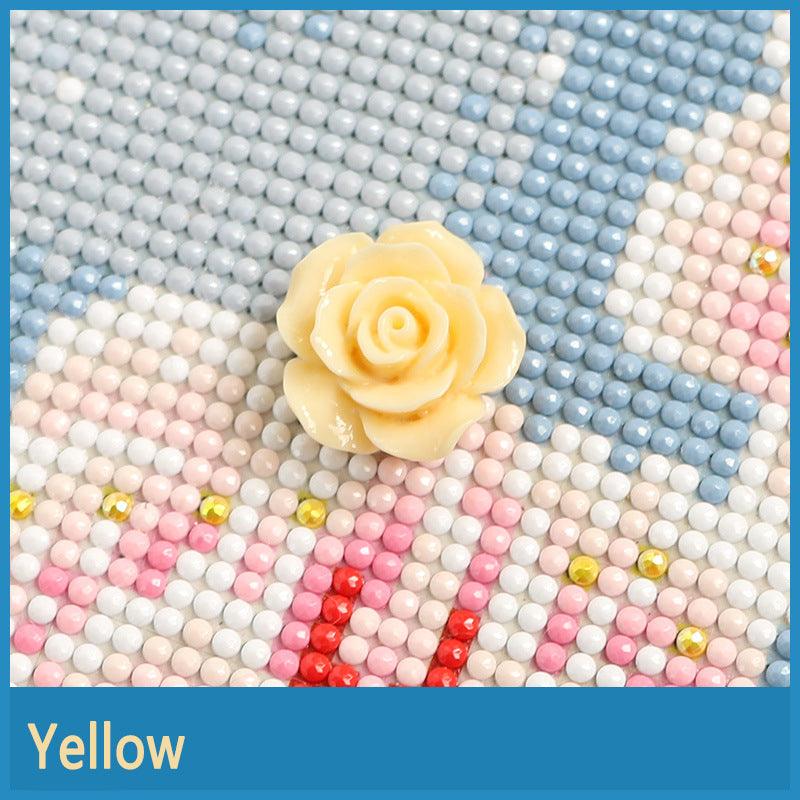 Diamond Drawing Flower Locator