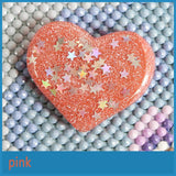 Diamond Drawing Heart-shaped Locator