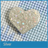 Diamond Drawing Heart-shaped Locator