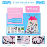 Diamond Painting Drawstring bag - Cartoon dog