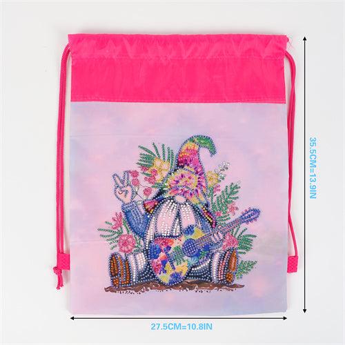 Diamond Painting Drawstring bag - Christmas Gnome