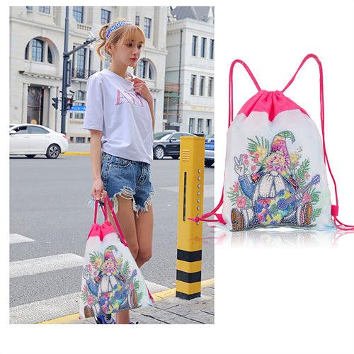 Diamond Painting Drawstring bag - Christmas Gnome