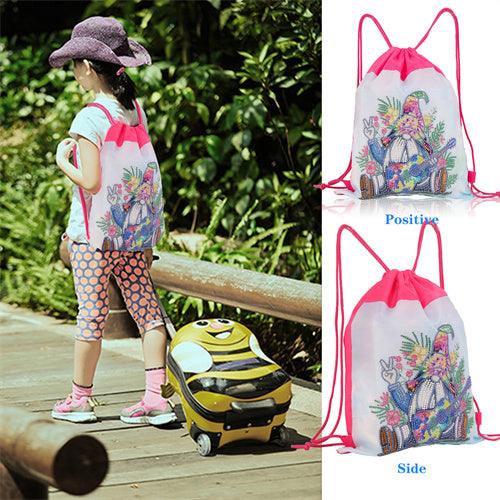 Diamond Painting Drawstring bag - Christmas Gnome