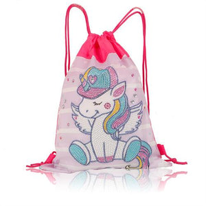 Diamond Painting Drawstring bag - Unicorn