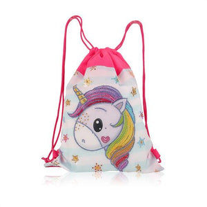 Diamond Painting Drawstring bag - Unicorn