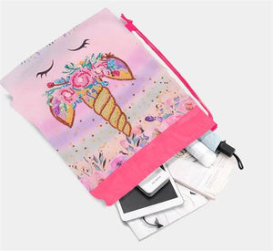 Diamond Painting Drawstring bag - Unicorn
