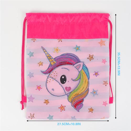 Diamond Painting Drawstring bag - Unicorn