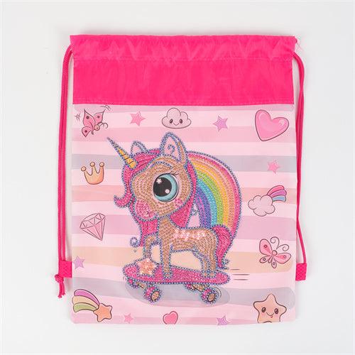 Diamond Painting Drawstring bag - Unicorn