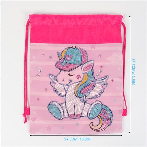 Diamond Painting Drawstring bag - Unicorn