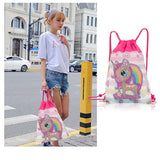 Diamond Painting Drawstring bag - Unicorn