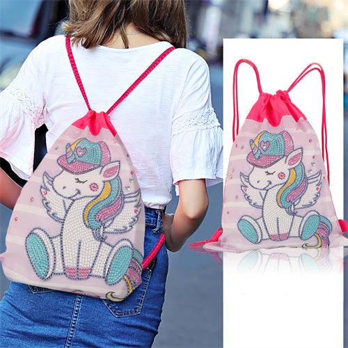 Diamond Painting Drawstring bag - Unicorn