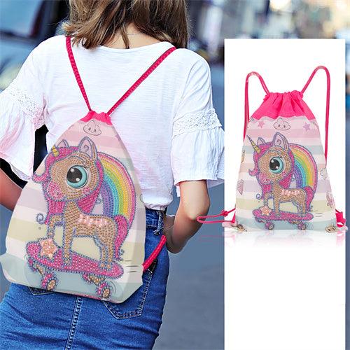 Diamond Painting Drawstring bag - Unicorn