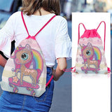 Diamond Painting Drawstring bag - Unicorn