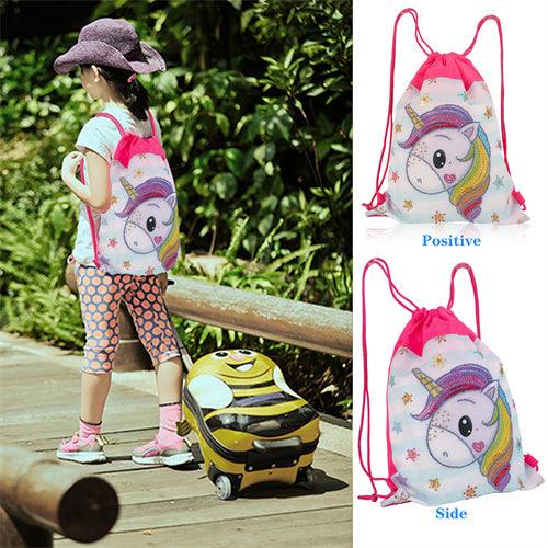 Diamond Painting Drawstring bag - Unicorn