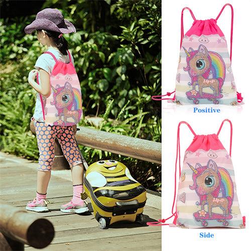 Diamond Painting Drawstring bag - Unicorn