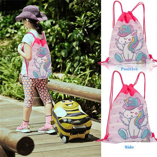 Diamond Painting Drawstring bag - Unicorn