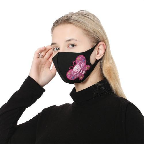 Diamond Painting Mask - Cartoon butterfly - Hibah-Diamond painting art studio
