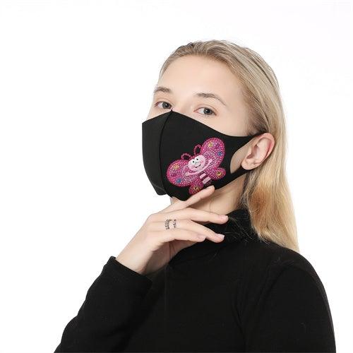 Diamond Painting Mask - Cartoon butterfly - Hibah-Diamond painting art studio