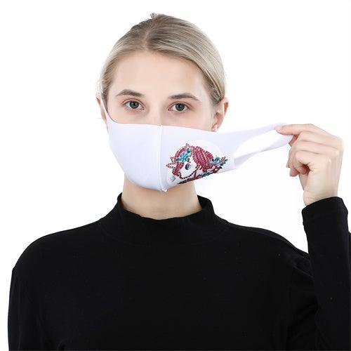 Diamond Painting Mask - Cute horse - Hibah-Diamond painting art studio
