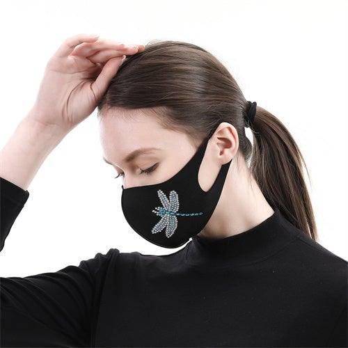 Diamond Painting Mask - dragonfly - Hibah-Diamond painting art studio