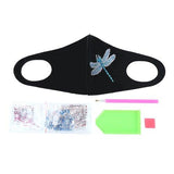 Diamond Painting Mask - dragonfly - Hibah-Diamond painting art studio
