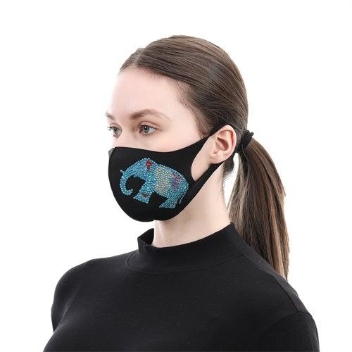 Diamond Painting Mask - Elephant - Hibah-Diamond painting art studio