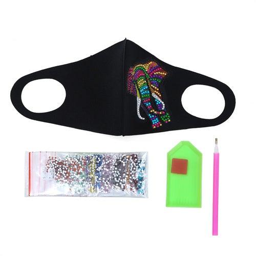 Diamond Painting Mask - Elephant - Hibah-Diamond painting art studio