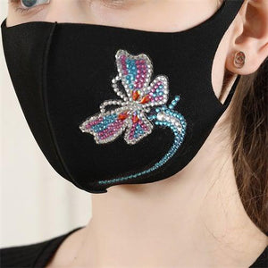 Diamond Painting Mask - Fantasy Butterfly - Hibah-Diamond painting art studio