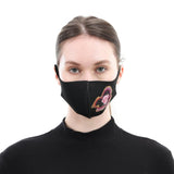 Diamond Painting Mask - Fire rose - Hibah-Diamond painting art studio