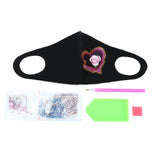 Diamond Painting Mask - Fire rose - Hibah-Diamond painting art studio