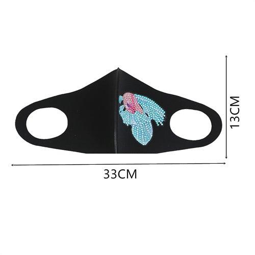 Diamond Painting Mask - Fish - Hibah-Diamond painting art studio