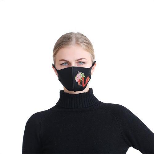 Diamond Painting Mask - Flamingo - Hibah-Diamond painting art studio