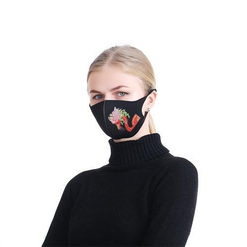Diamond Painting Mask - Flamingo - Hibah-Diamond painting art studio