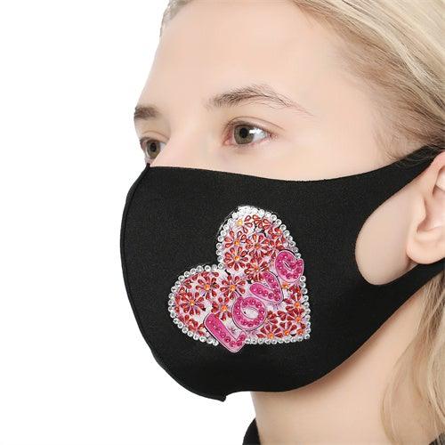 Diamond Painting Mask - Heart - Hibah-Diamond painting art studio