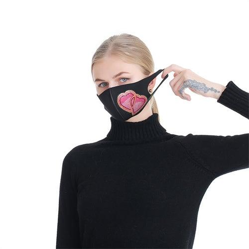 Diamond Painting Mask - Heart - Hibah-Diamond painting art studio
