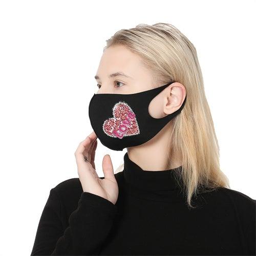 Diamond Painting Mask - Heart - Hibah-Diamond painting art studio
