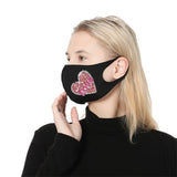 Diamond Painting Mask - Heart - Hibah-Diamond painting art studio