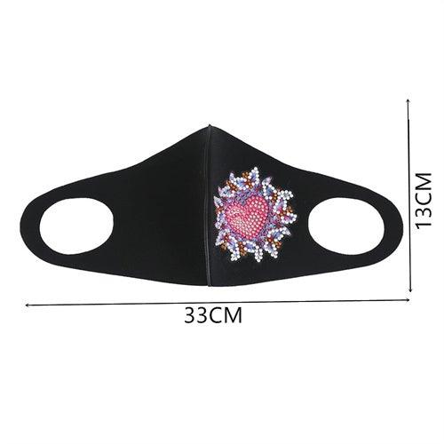 Diamond Painting Mask - Heart - Hibah-Diamond painting art studio
