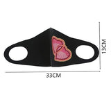 Diamond Painting Mask - Heart - Hibah-Diamond painting art studio