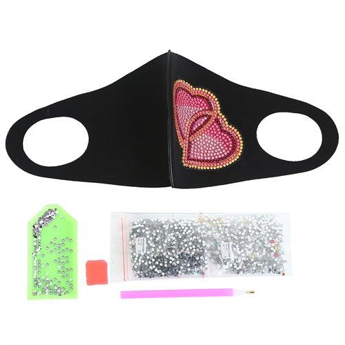Diamond Painting Mask - Heart - Hibah-Diamond painting art studio