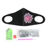 Diamond Painting Mask - Heart - Hibah-Diamond painting art studio
