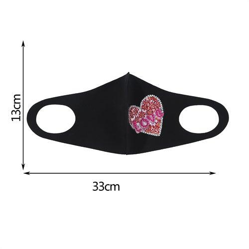 Diamond Painting Mask - Heart - Hibah-Diamond painting art studio